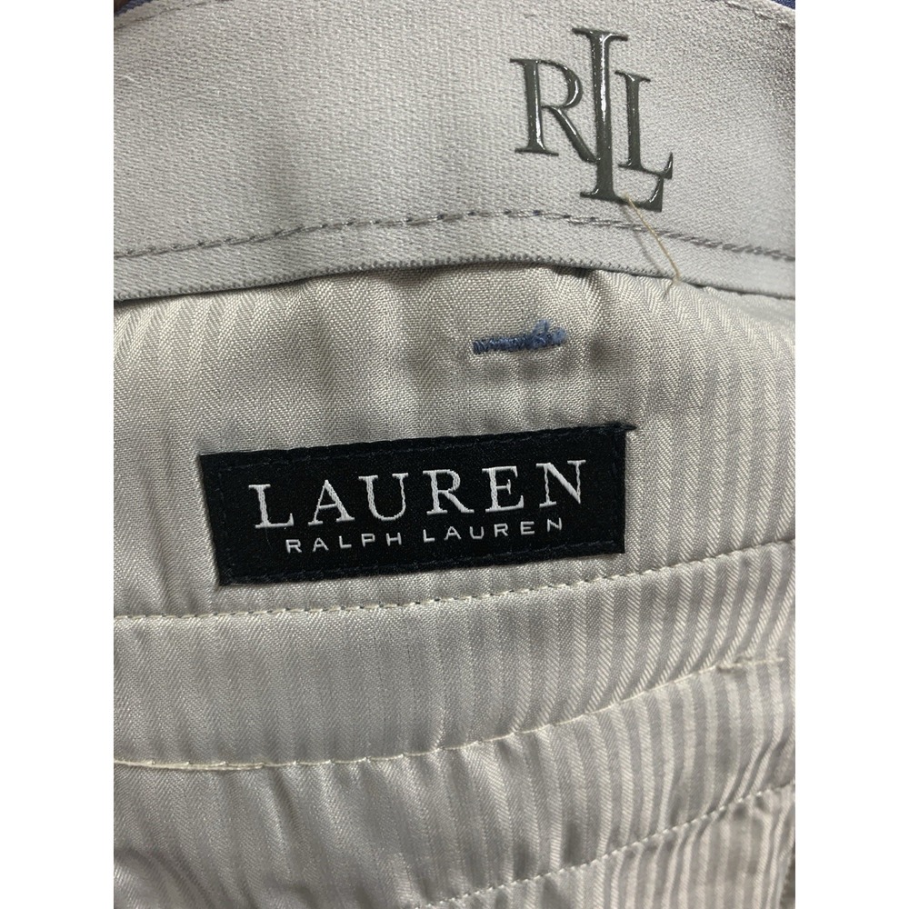 Lauren Ralph Lauren Pants Mens 40x30 Blue Performance Classic Fit Cotton Stretch - Picture 3 of 12